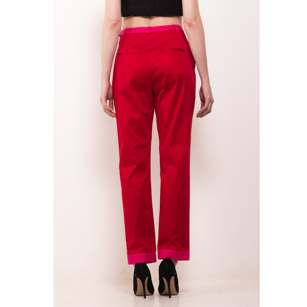 Pantalon à simple col