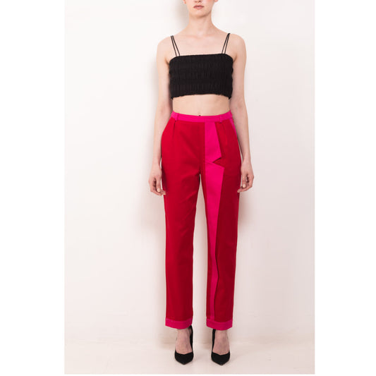 Pantalon à simple col
